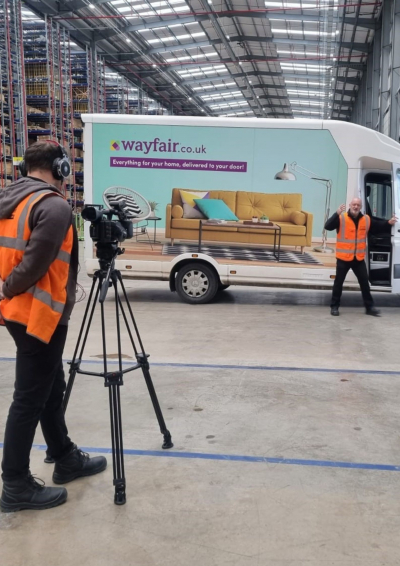 Wayfair Filming